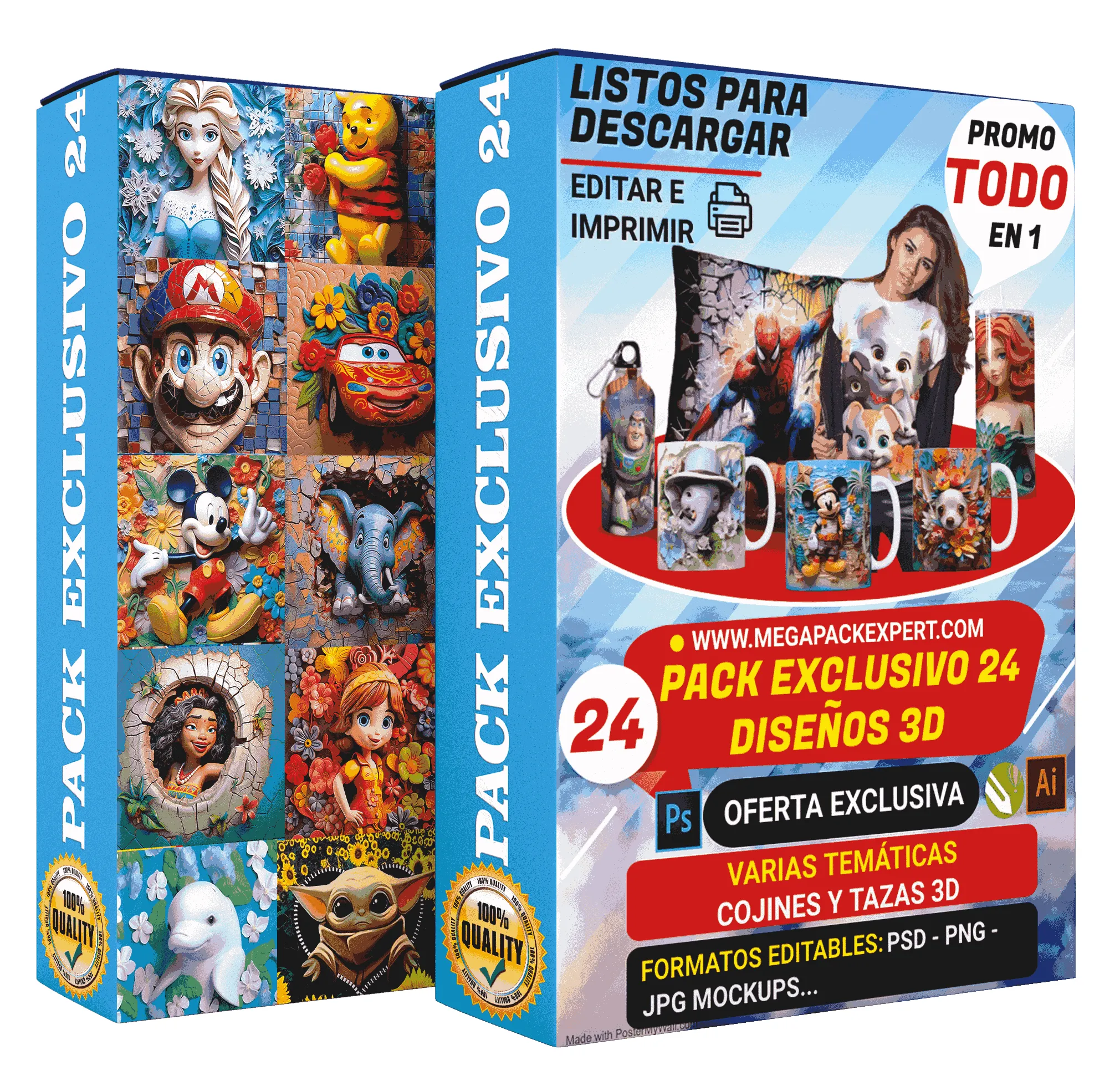 MEGA PACK EXPERT | CREATIVOS Y DISEÑOS