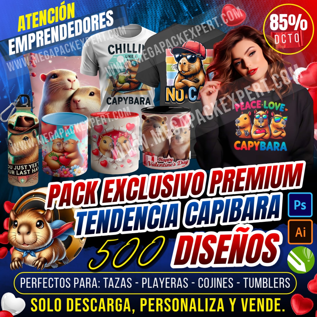 TAZAS CREATIVAS PREMIUM | MEGA PACK EXPERT
